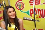 Alia Bhatt at Student of the Year Promotion in Radio FM 93.5 & Radio Mirchi 98.3 FM, Mumbai on 3rd Sept 2012 (3).jpg